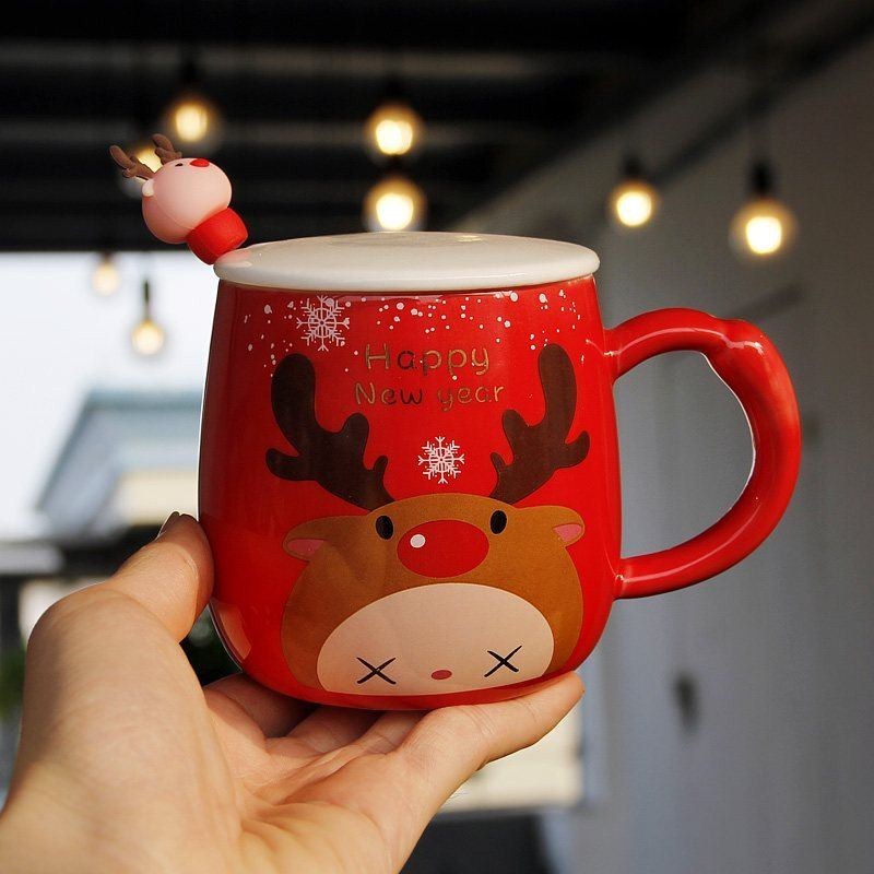Christmas Elk Mug Collection