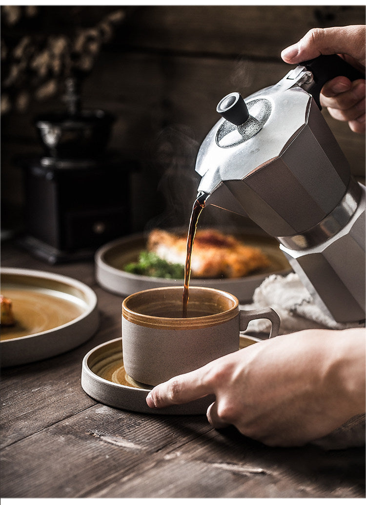 Simple Coarse Ceramic Plate