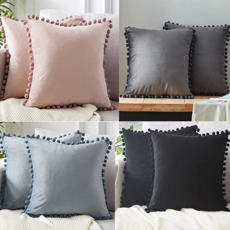 Velvet Plush Cushion Cover
