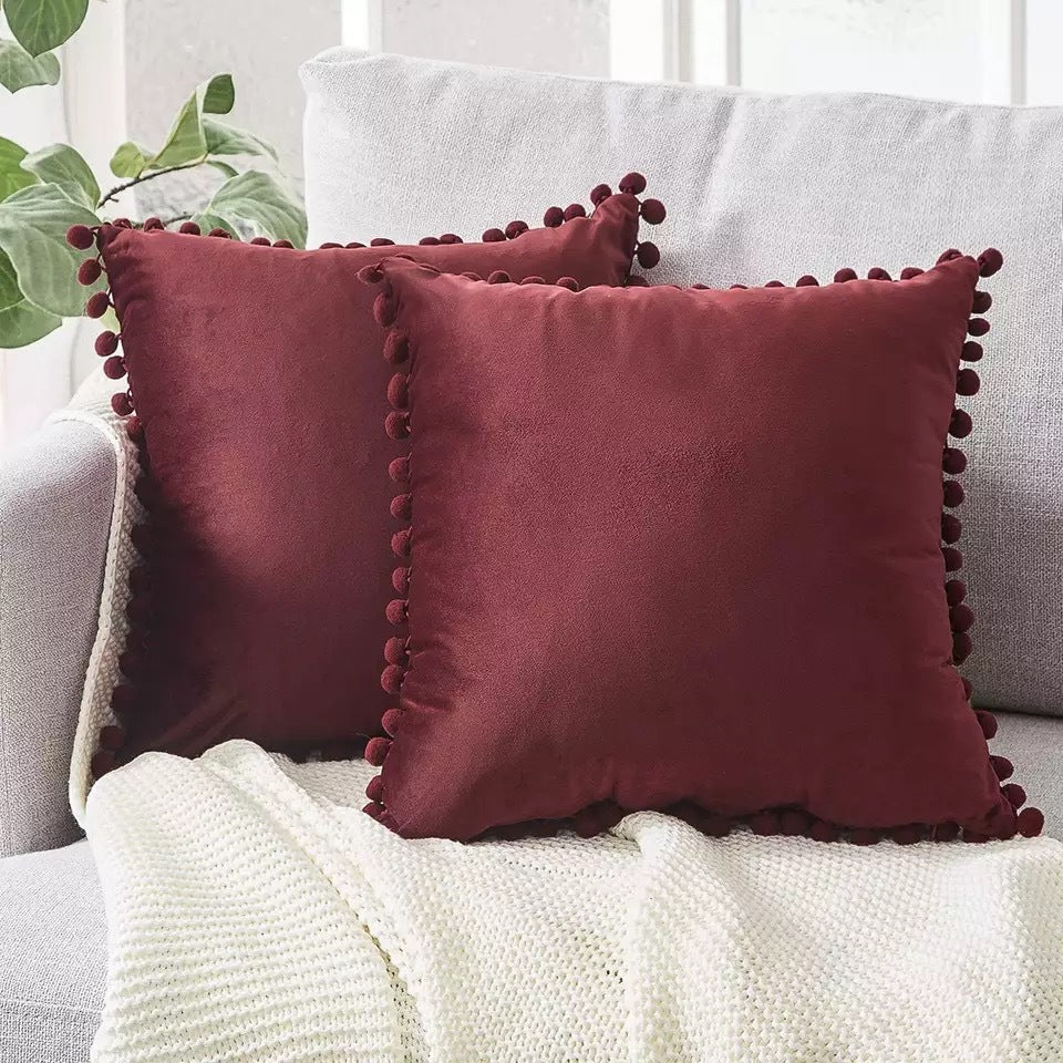 Velvet Plush Cushion Cover