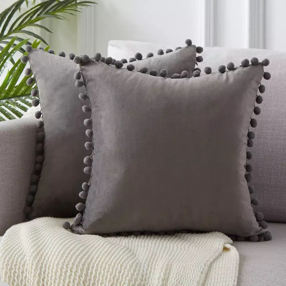 Velvet Plush Cushion Cover