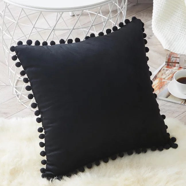 Velvet Plush Cushion Cover