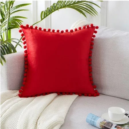 Velvet Plush Cushion Cover