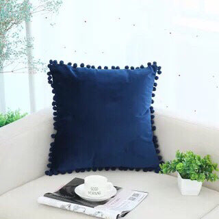 Velvet Plush Cushion Cover