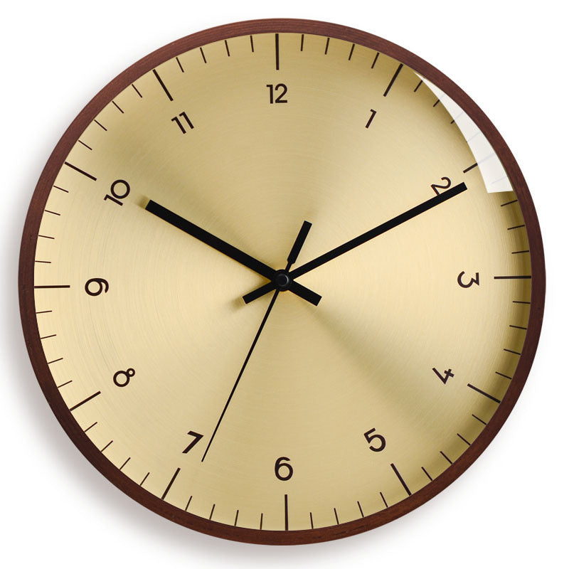 Round Quartz Wall Clock