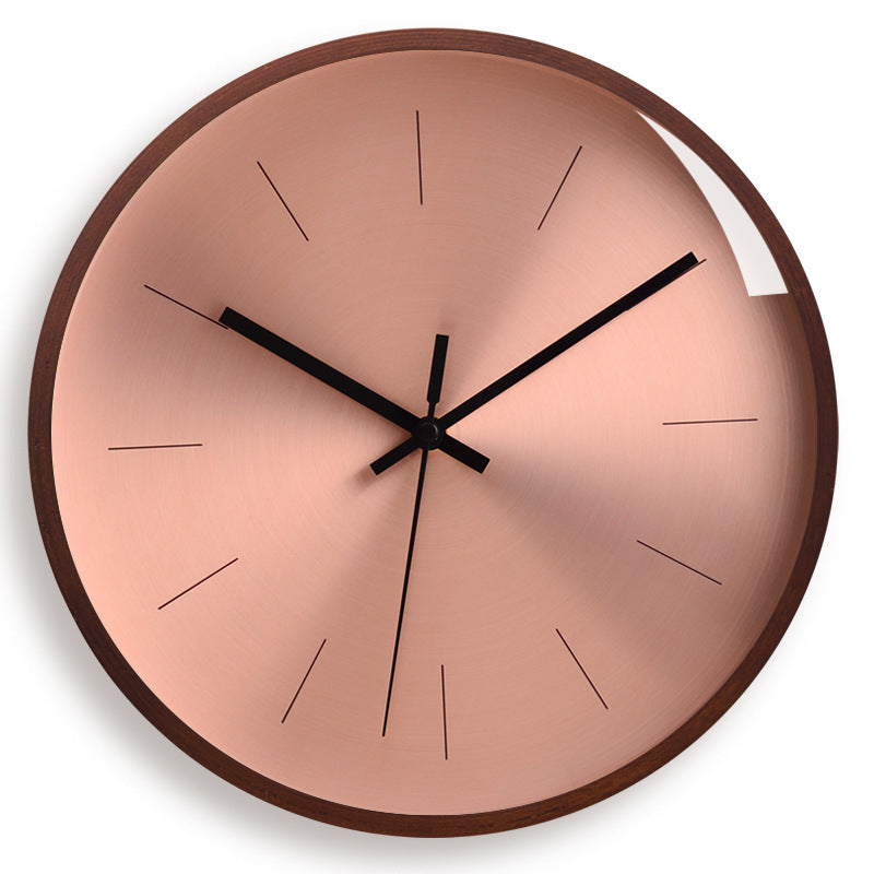 Round Quartz Wall Clock