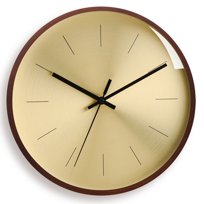Round Quartz Wall Clock