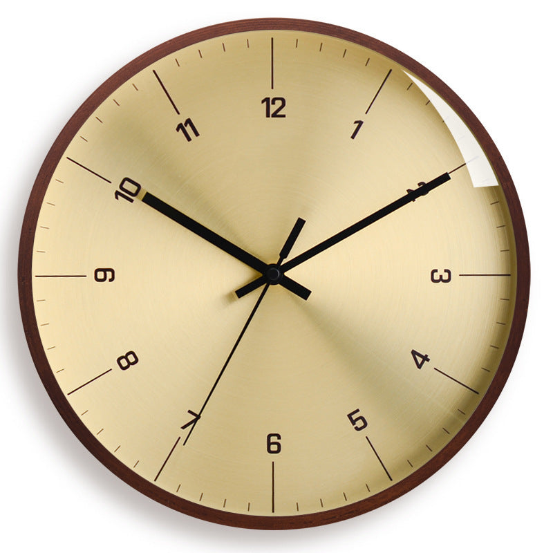 Round Quartz Wall Clock
