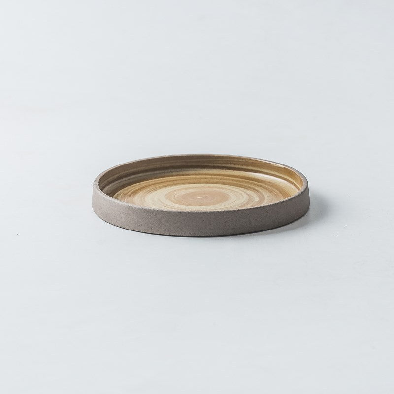 Simple Coarse Ceramic Plate