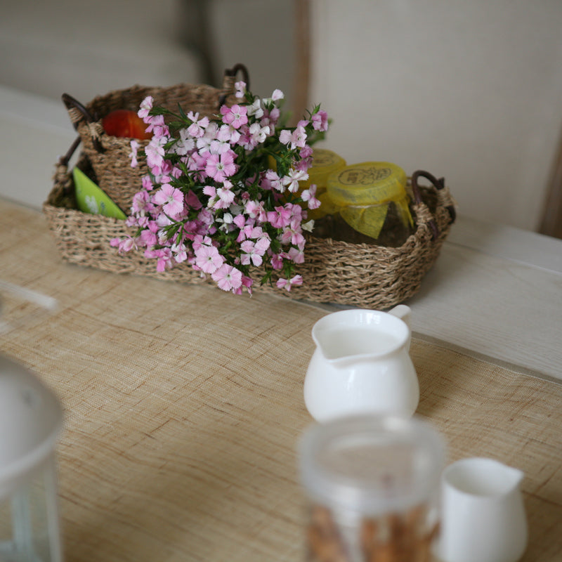 Handmade Pure Linen Table Runner