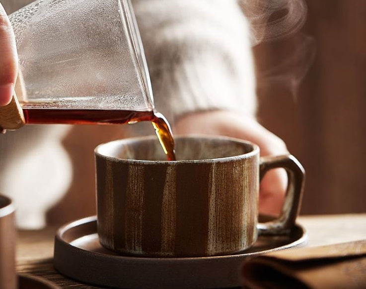 Evening Coffee and Saucer