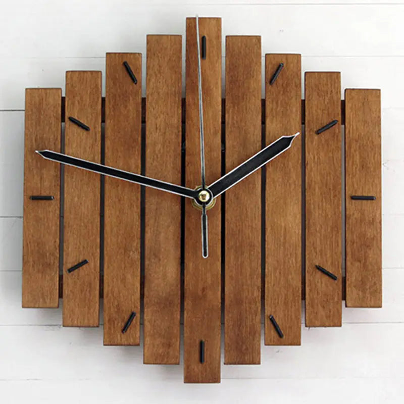Rustic European Woodland Clock