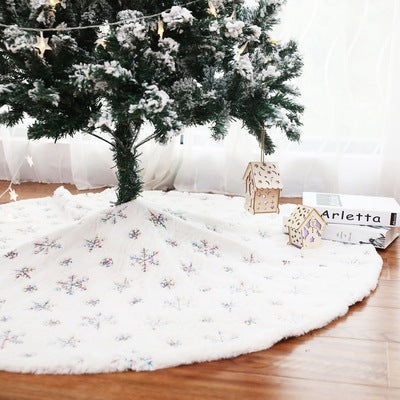 Christmas Tree Snowflake Skirt