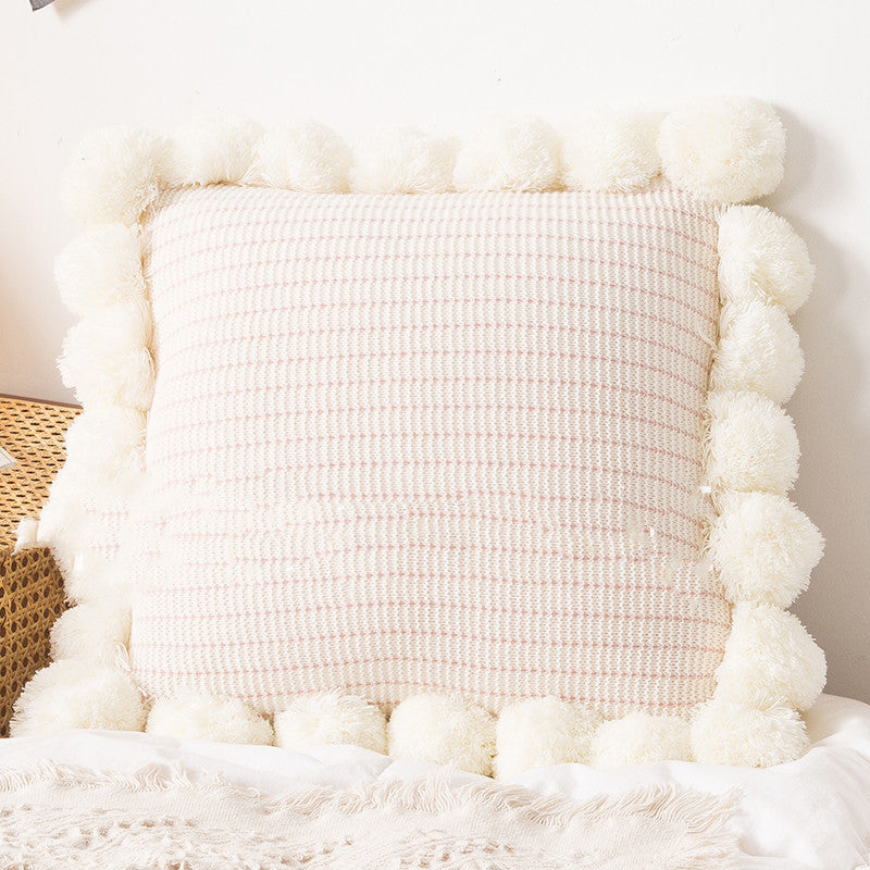Bobble Knitted Cushion Cover