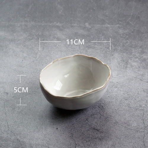 Irregular Plate & Bowl