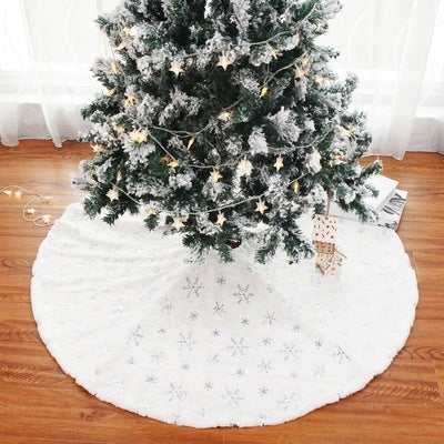 Christmas Tree Snowflake Skirt