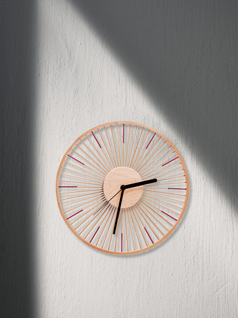 Japanese Sun Wall Clock