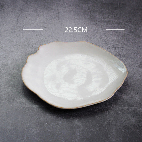 Irregular Plate & Bowl