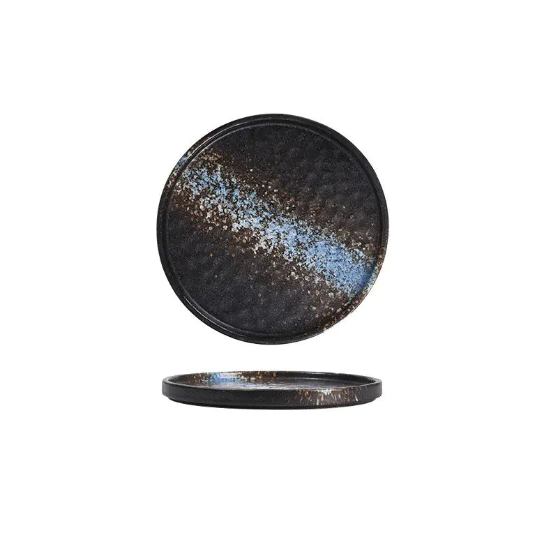 Creative Ceramic Plate for Steak, Pasta, and Pizza