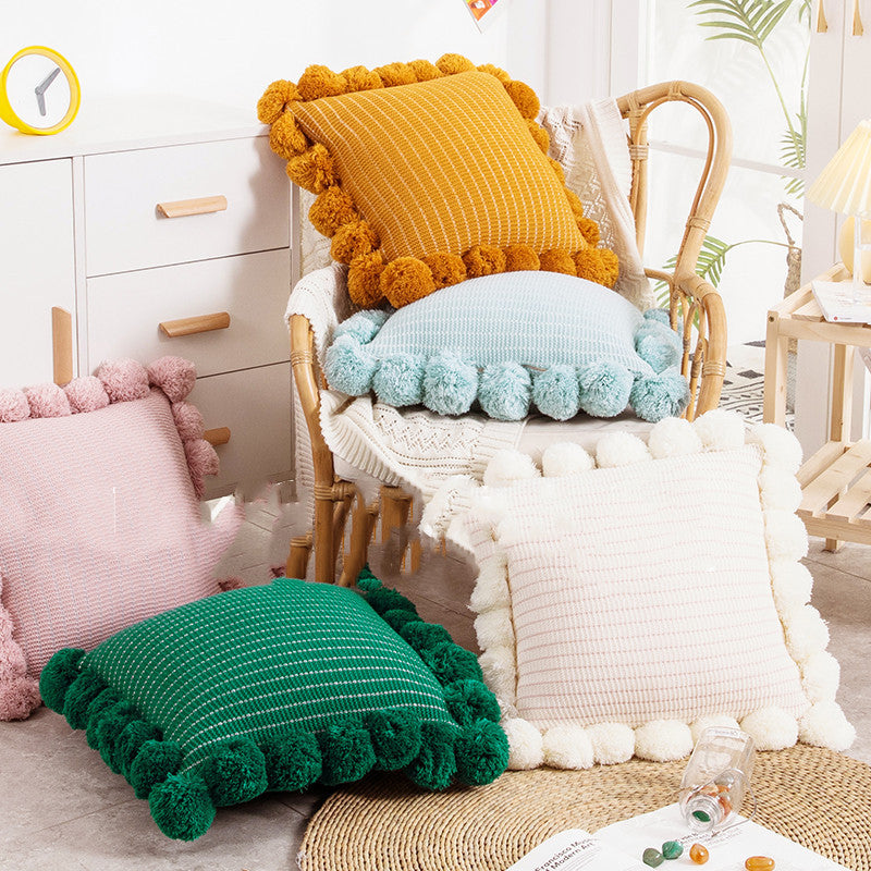 Bobble Knitted Cushion Cover
