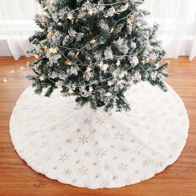 Christmas Tree Snowflake Skirt