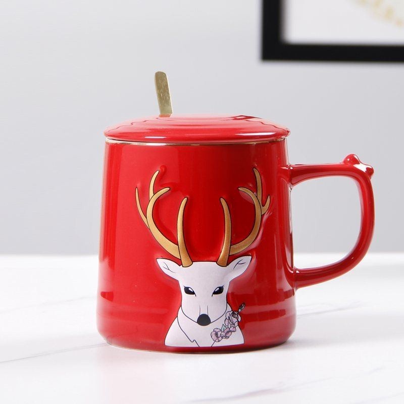 Christmas Elk Mug Collection