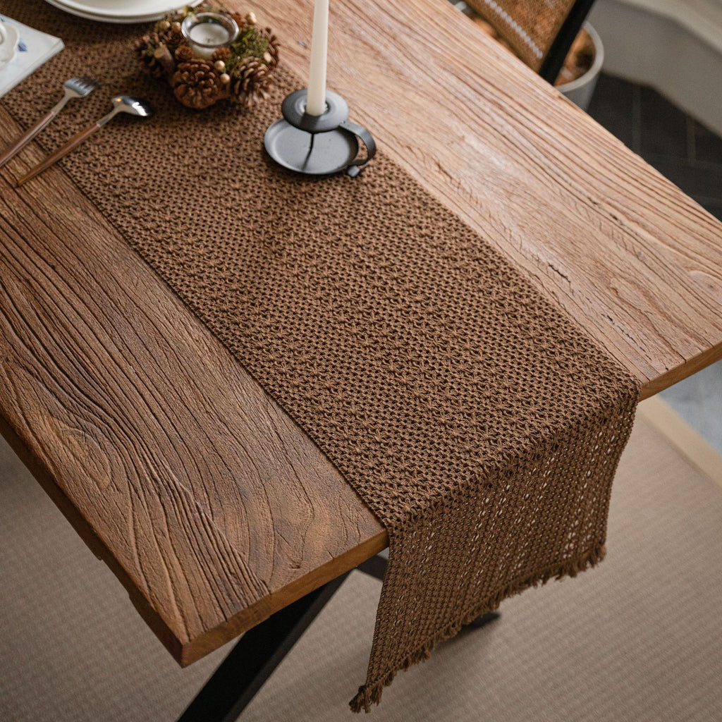 Woven Natural Table Runner