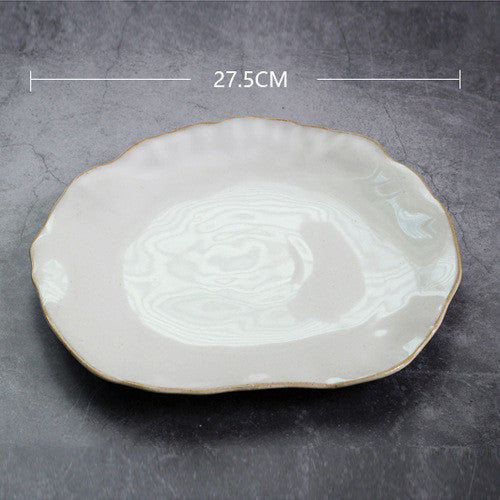 Irregular Plate & Bowl