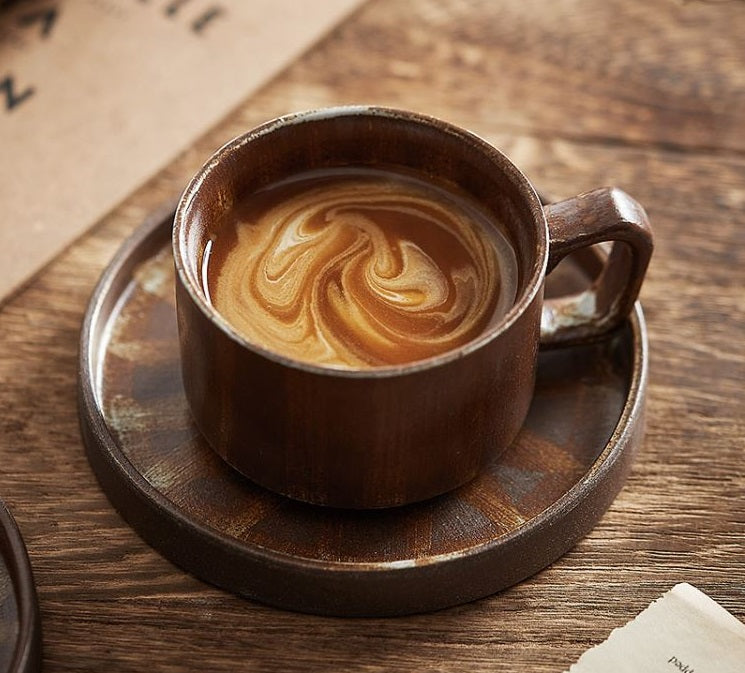 Evening Coffee and Saucer