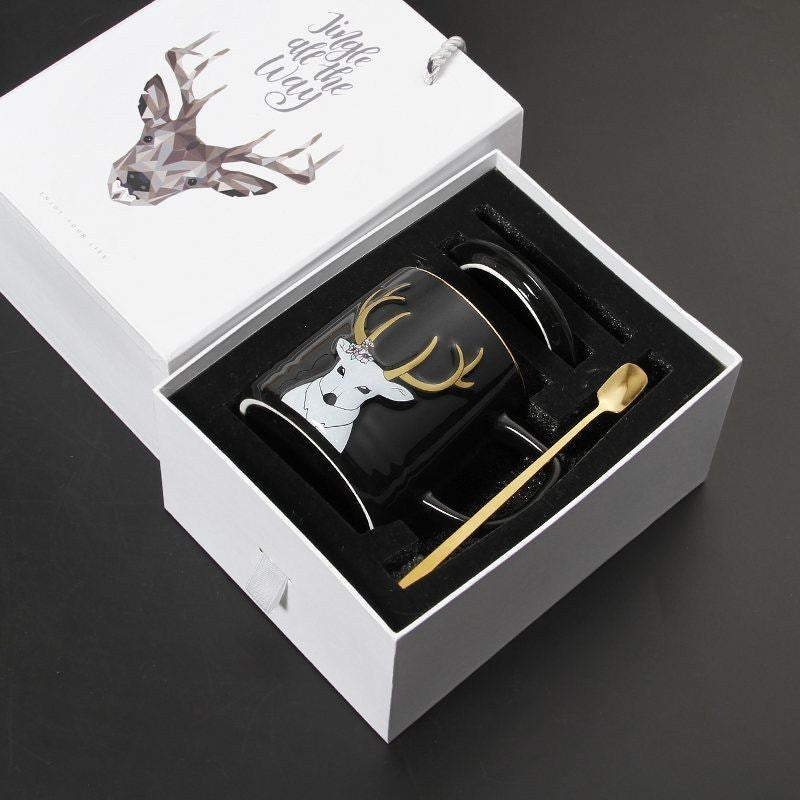 Christmas Elk Mug Collection