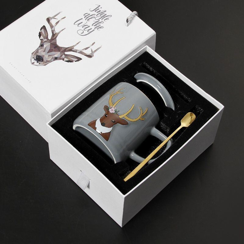 Christmas Elk Mug Collection