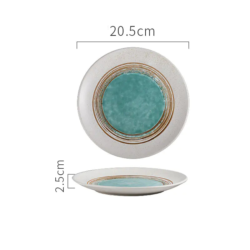 Japanese Ceramic Creative Steak Plate