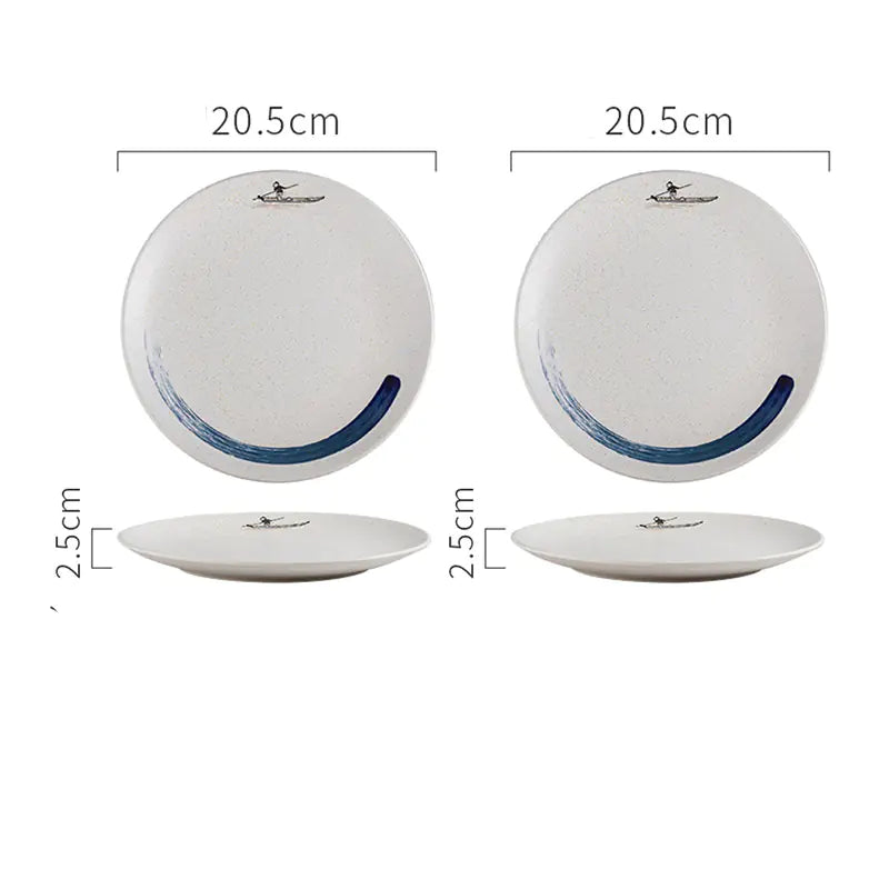 Japanese Ceramic Creative Steak Plate