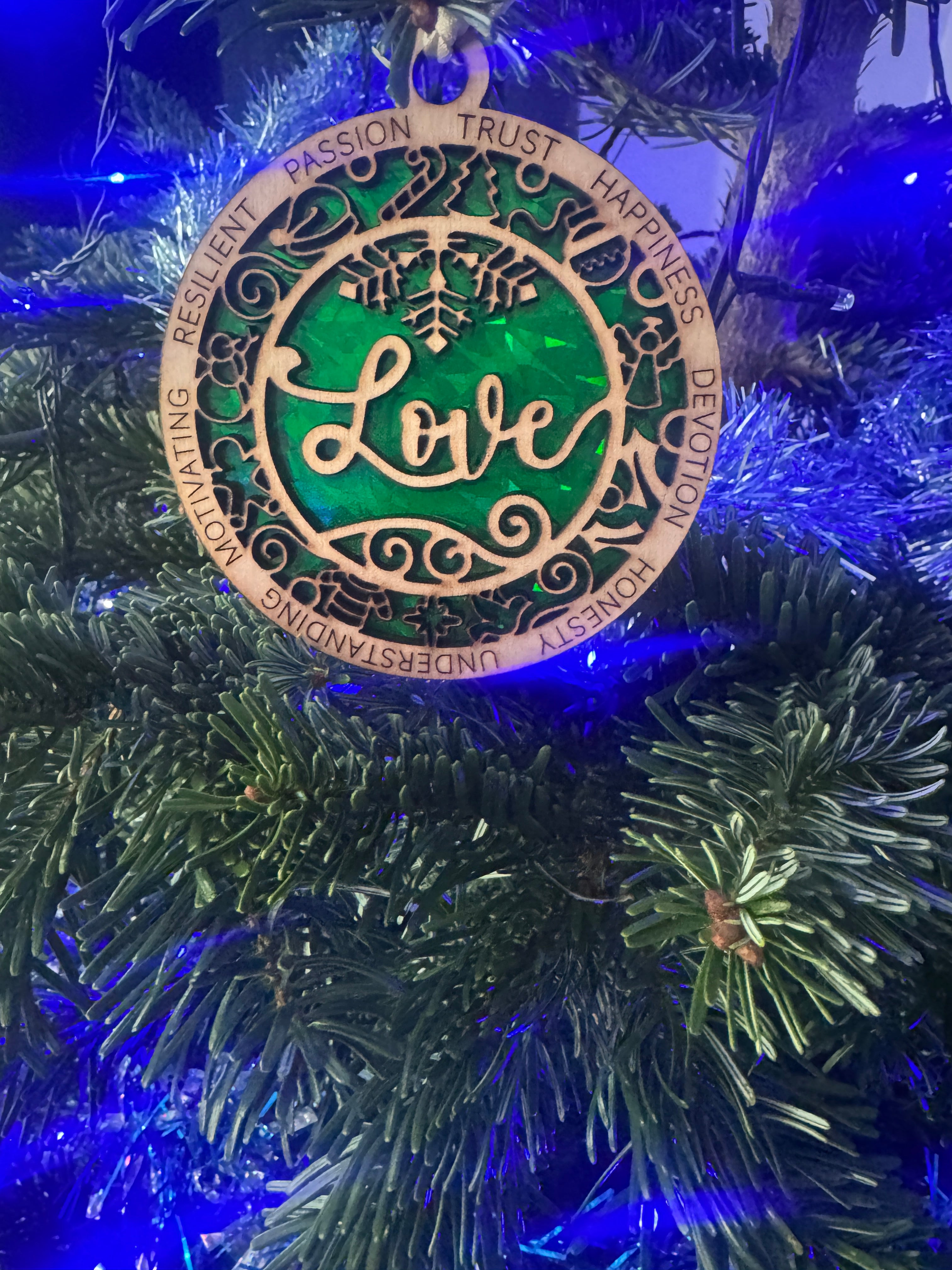 Christmas Tree Decoration (Love)
