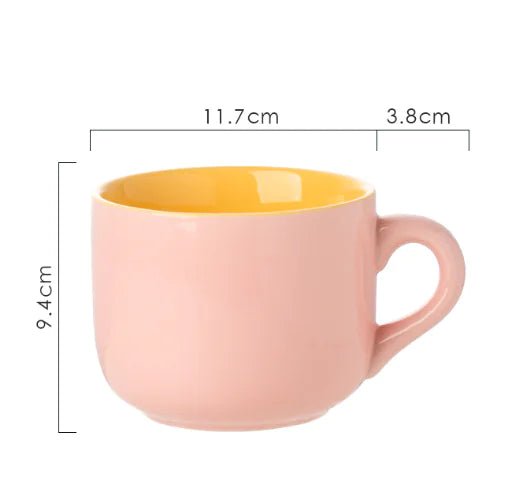 Oversized Ceramic Coffee Mug