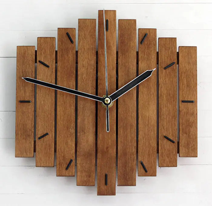 Rustic European Woodland Clock
