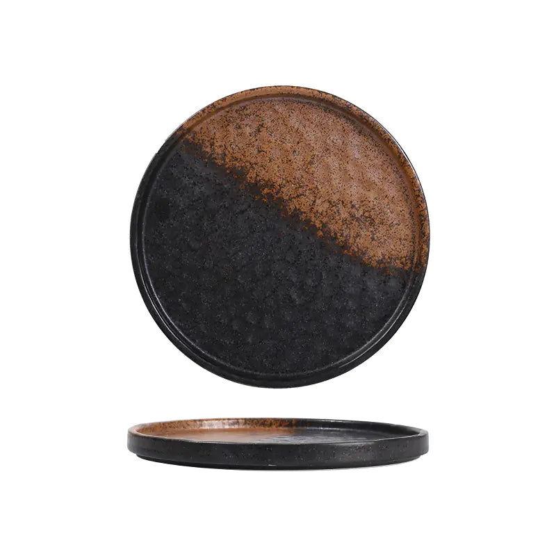 Creative Ceramic Plate for Steak, Pasta, and Pizza