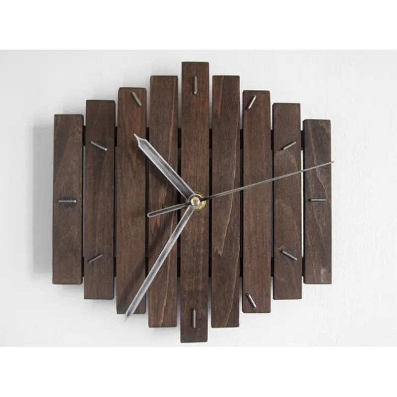 Rustic European Woodland Clock