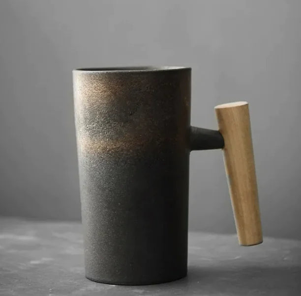Japanese-Style Nordic Earth Mug