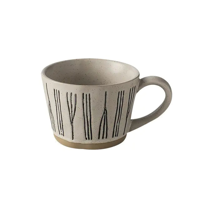 Hand-Painted Ceramic Mug