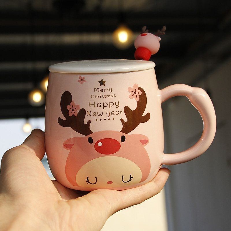 Christmas Elk Mug Collection