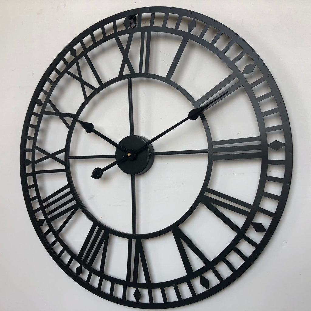 Timeless Iron Wall Clock