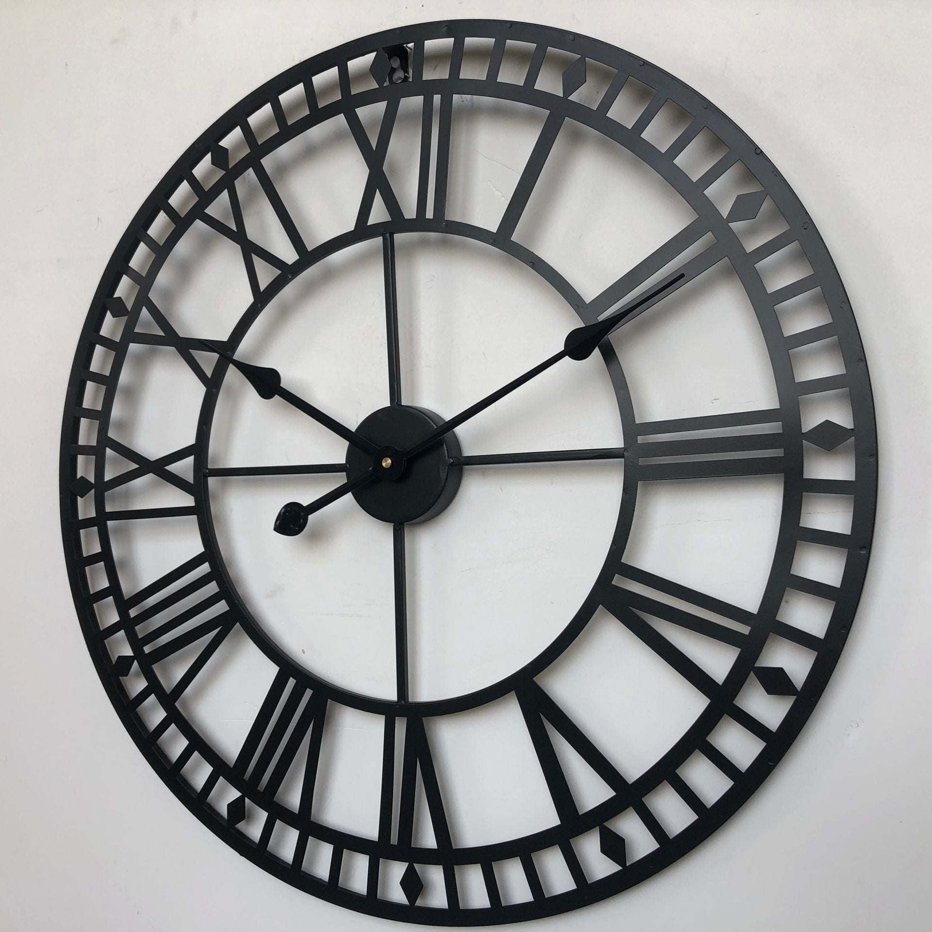 Timeless Iron Wall Clock