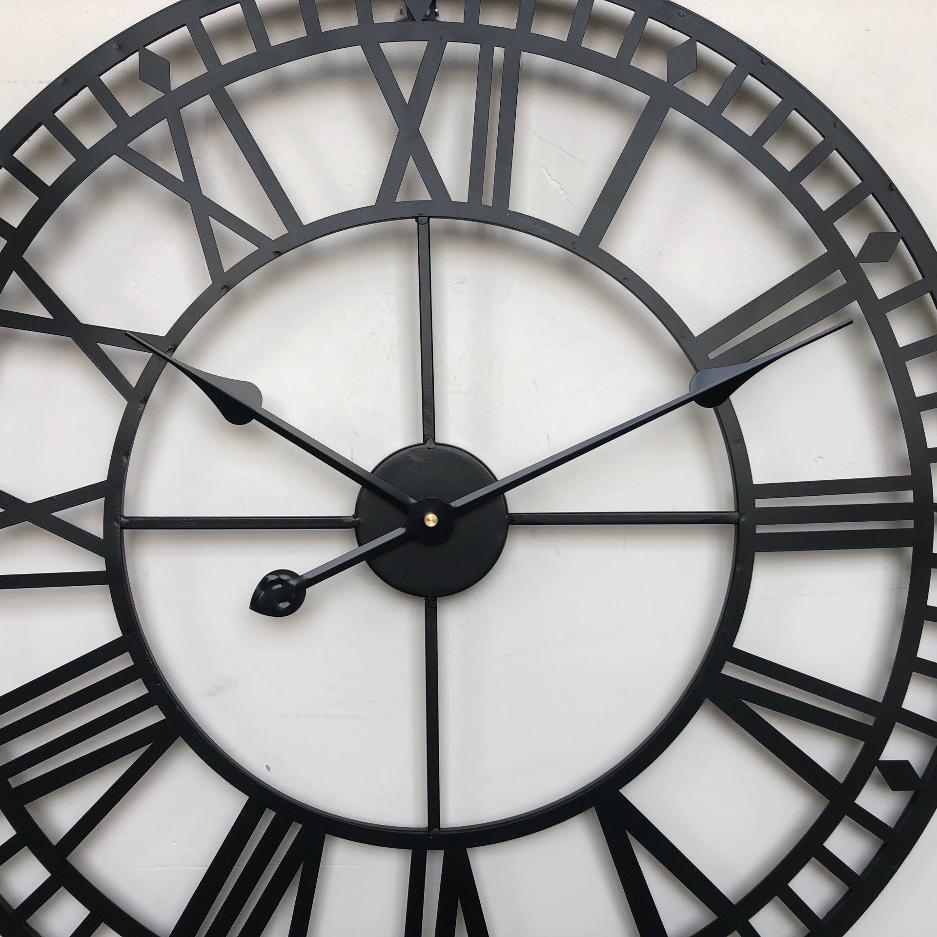 Timeless Iron Wall Clock