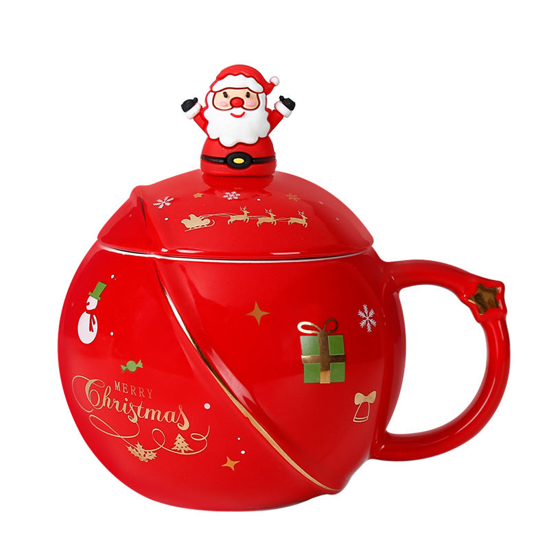 Big Belly Christmas Mug