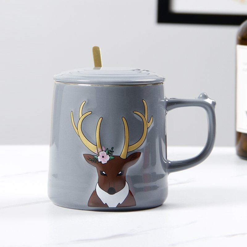 Christmas Elk Mug Collection