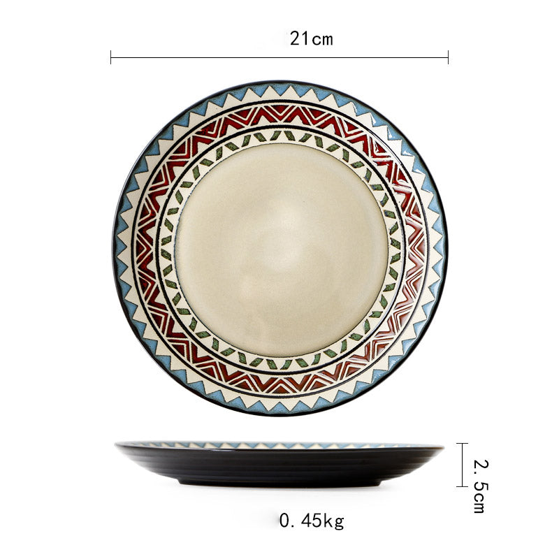 Vintage Japanese Flat Plate