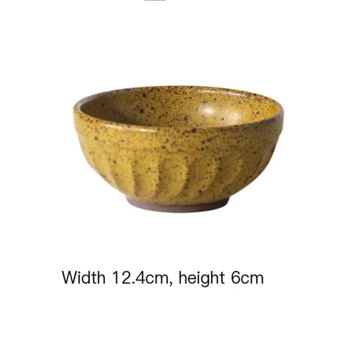 Vintage Handmade Stoneware Bowl