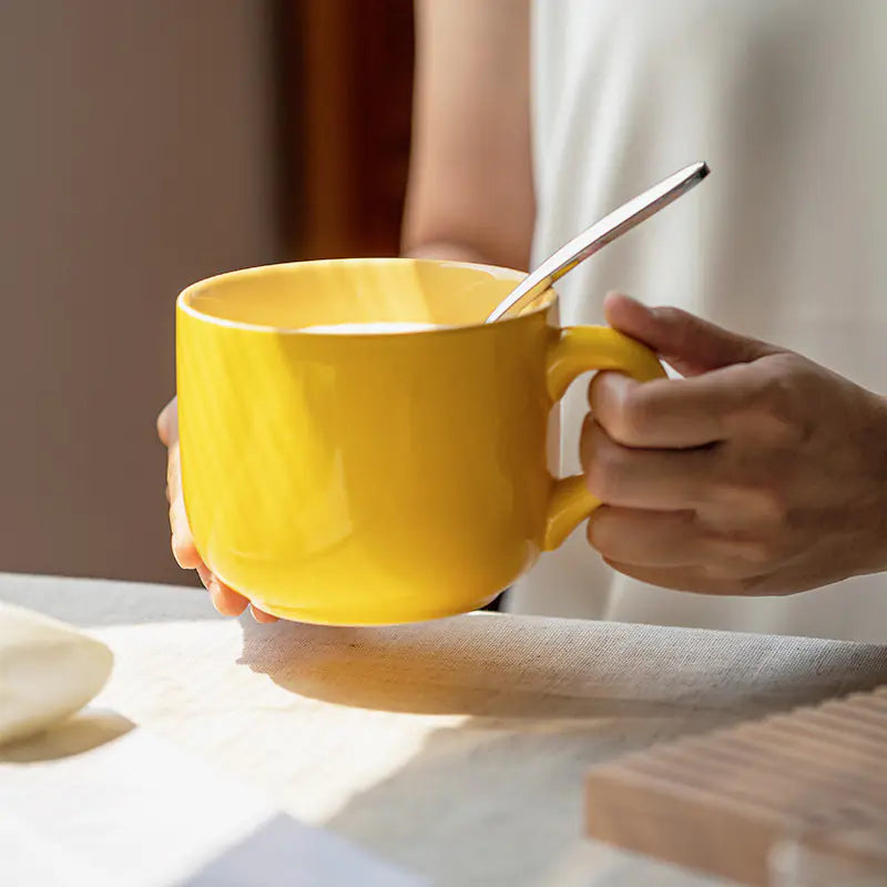 Oversized Ceramic Coffee Mug