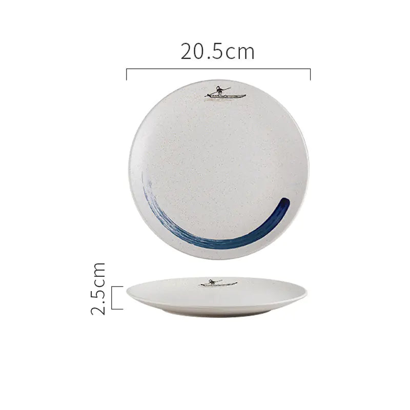 Japanese Ceramic Creative Steak Plate